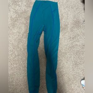 Blue buff bunny leggings